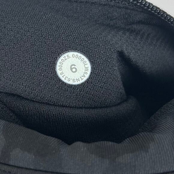 Lululemon Pace Rival Crop 22" Formation Camo Deep Coal Yoga Walking Womens Sz 6 - Picture 6 of 11